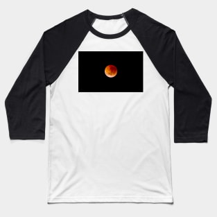 Blood Red Moon Lunar Eclipse, July 2018, Yarra Boulevard, Melbourne, Victoria, Australia Baseball T-Shirt